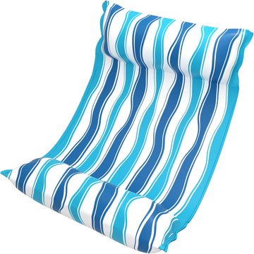 Jasonwell Water Hammock Pool Floats - Fabric Inflatable Pool Hammock Float Floaties 4 in 1 (Saddle Lounge Chair Drifter) Lake Beach Floating Loungers Swimming Pool Rafts Toys for Adults - Jasonwell